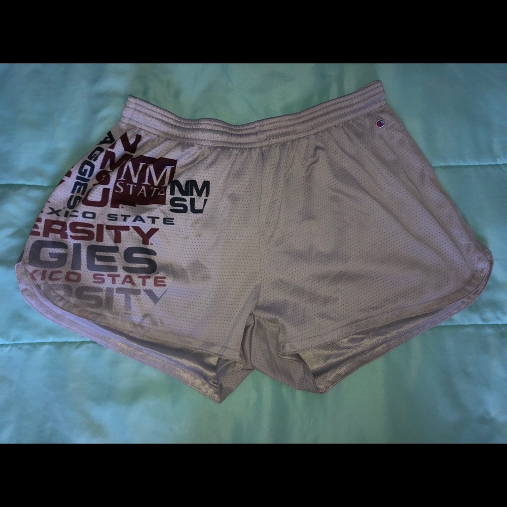 New Mexico State University Champion Grey Shorts